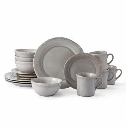 Mikasa Ellie Gray 16-pc. Dinnerware Set