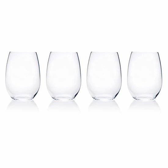 Mikasa Julie 4-pc. Stemless Wine Glass Set 3 Mikasa Julie 4-pc. Stemless Wine Glass Set
