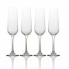 Mikasa Gianna 4-pc. Ombre Smoke Flute Glass Set
