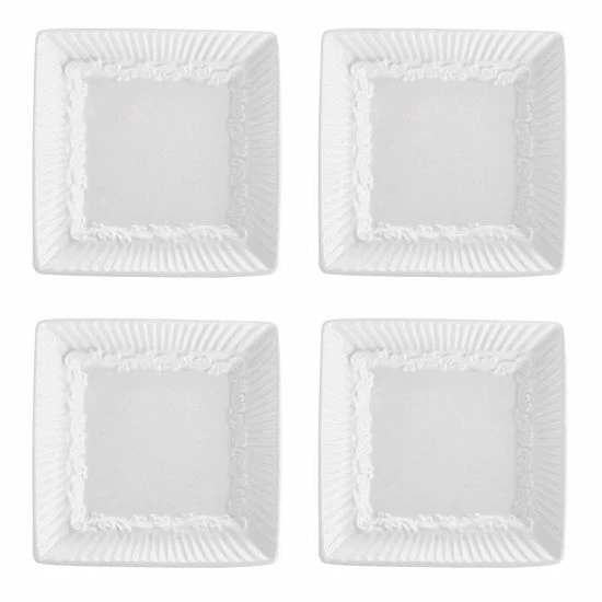 Mikasa Italian Countryside 4-pc. Square Dip Plate Set 3 Mikasa Italian Countryside 4-pc. Square Dip Plate Set