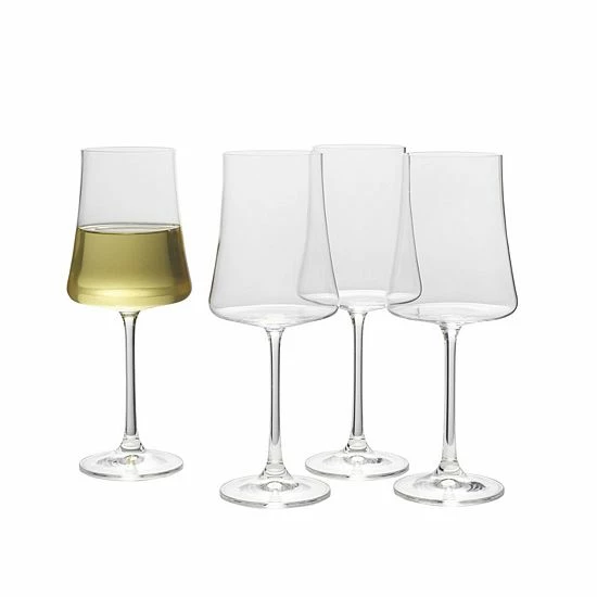 Mikasa 4-pc. Aline White Wine Glass Set 4 Mikasa 4-pc. Aline White Wine Glass Set - Image 2