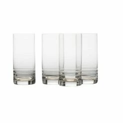 Mikasa 4-pc. 17-oz. Cal Gray Ombre Highball Glass Set