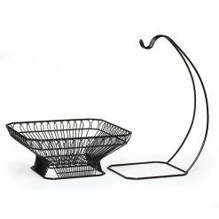 Mikasa Gourmet Basics French Countryside 2-pc. Fruit Basket With Banana Hanger Set