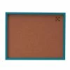 Mikasa Teal Cork Board With 5 Tacks