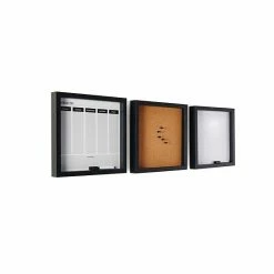 Mikasa Dry Erase Board, Calendar & Cork Board 3-Piece Set Gray -Mikasa Sales Store unnamed file 232