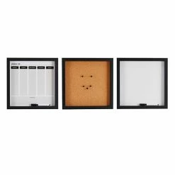 Mikasa Dry Erase Board, Calendar & Cork Board 3-Piece Set Gray -Mikasa Sales Store unnamed file 233