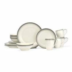Mikasa Swirl 16-pc. Dinnerware Set Gray 16 Mikasa Swirl 16-pc. Dinnerware Set Gray -Mikasa Sales Store unnamed file 26