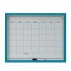 Mikasa Dry Erase White Board Calendar Wall Decor & Marker 2-piece Set