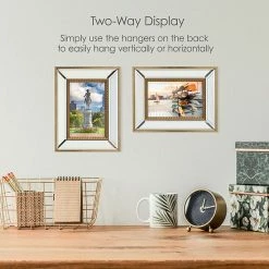 Mikasa Contemporary Mirror 4" X 6" Frame -Mikasa Sales Store unnamed file 308