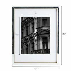Mikasa Mirrored 11" X 14" Frame -Mikasa Sales Store unnamed file 314