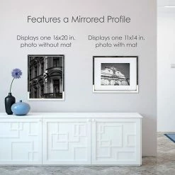 Mikasa Mirrored 11" X 14" Frame -Mikasa Sales Store unnamed file 315