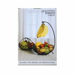 Mikasa Gourmet Basics Sprindle 2-Tier Basket -Mikasa Sales Store unnamed file 319