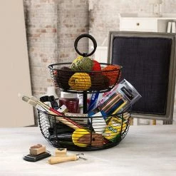 Mikasa 3-Tier Round Wrap Basket -Mikasa Sales Store unnamed file 322