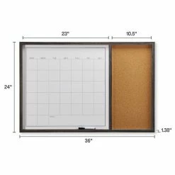 Mikasa Calendar Cork Board Gray -Mikasa Sales Store unnamed file 326