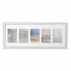 Mikasa Mirror Floating Gallery 5-opening 4" X 6" Collage Frame
