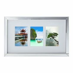 Mikasa 3-opening Mirror 4" X 6" Collage Frame
