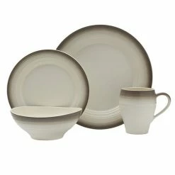 Mikasa Swirl Ombre 4-pc. Dinnerware Set Mocha Ombre -Mikasa Sales Store unnamed file 391