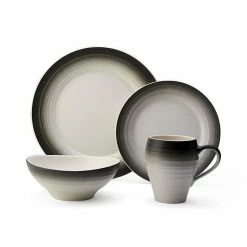Mikasa Swirl Ombre 4-pc. Dinnerware Set Mocha Ombre -Mikasa Sales Store unnamed file 393