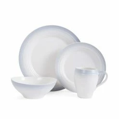 Mikasa Swirl Ombre 4-pc. Dinnerware Set Mocha Ombre -Mikasa Sales Store unnamed file 395