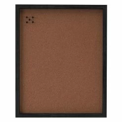 Mikasa Cork Memo Board Wall Decor Gray
