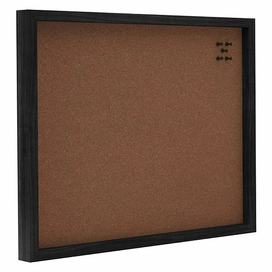 Mikasa Cork Memo Board Wall Decor Gray 5 Mikasa Cork Memo Board Wall Decor Gray - Image 3