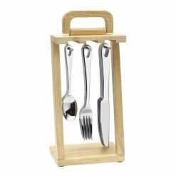Mikasa 18-pc. Bombay Flatware Set With Hanging Caddy