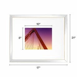 Mikasa Floating Mirror Gallery 8" X 10" Frame -Mikasa Sales Store unnamed file 442