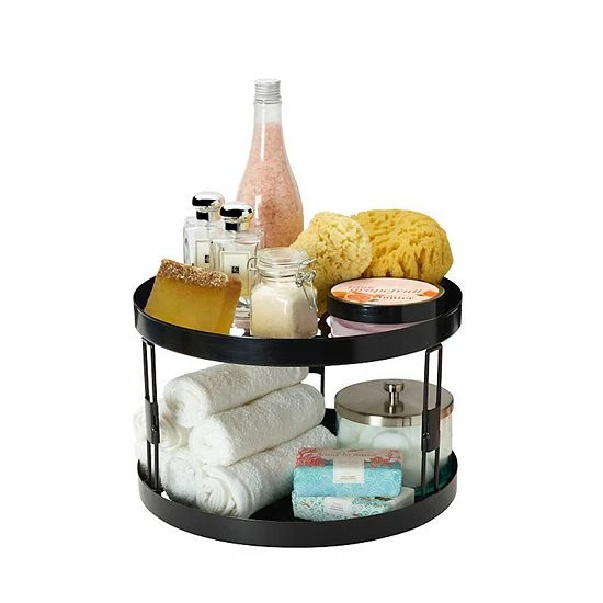 Mikasa Haven 2-Tier Lazy Susan 4 Mikasa Haven 2-Tier Lazy Susan - Image 2