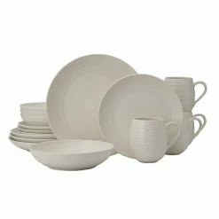 Mikasa Swirl Coupe 16-pc. Dinnerware Set Multi