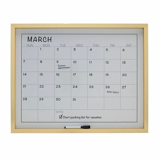 Mikasa White Board Calendar Gold 6 Mikasa White Board Calendar Gold - Image 4