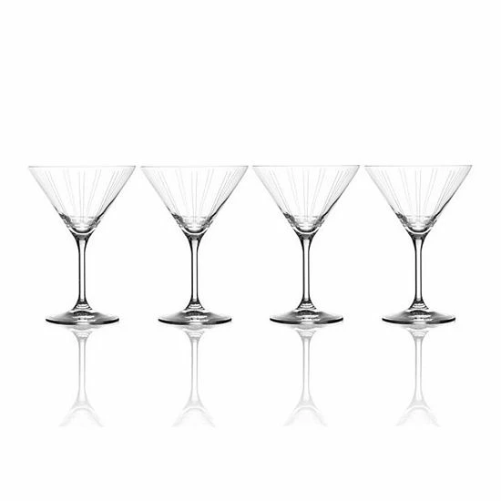 Mikasa Berlin 4-pc. Martini Glass Set 3 Mikasa Berlin 4-pc. Martini Glass Set
