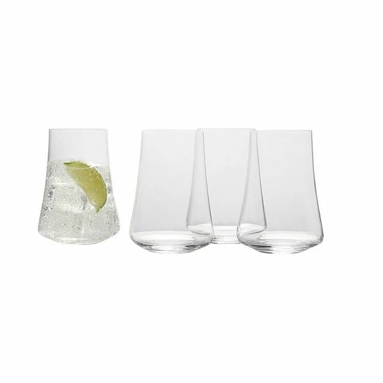 Mikasa 4-pc. Aline 17-oz. Highball Glass Set 4 Mikasa 4-pc. Aline 17-oz. Highball Glass Set - Image 2