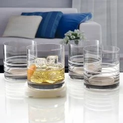 Mikasa 4-pc. Cal Gray Ombre Double Old-Fashioned Glass Set -Mikasa Sales Store unnamed file 555