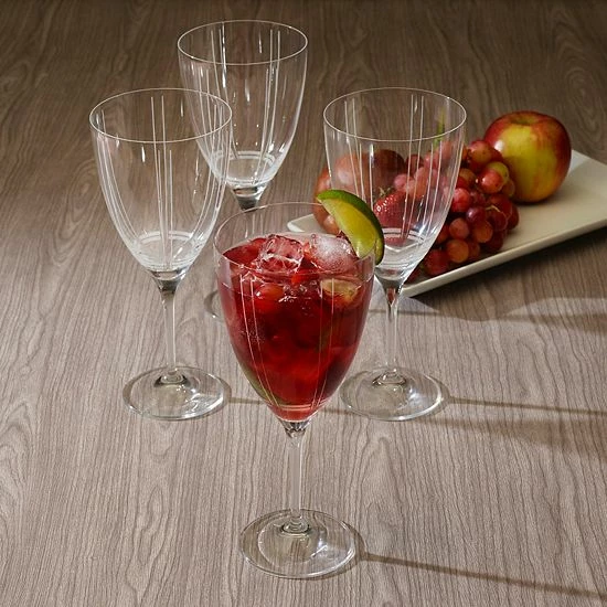 Mikasa Berlin 4-pc. Red Wine Glass Set 5 Mikasa Berlin 4-pc. Red Wine Glass Set - Image 3