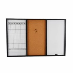 Mikasa Black Border Tri-Board With Pen & Tacks