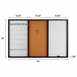 Mikasa Black Border Tri-Board With Pen & Tacks -Mikasa Sales Store unnamed file 583