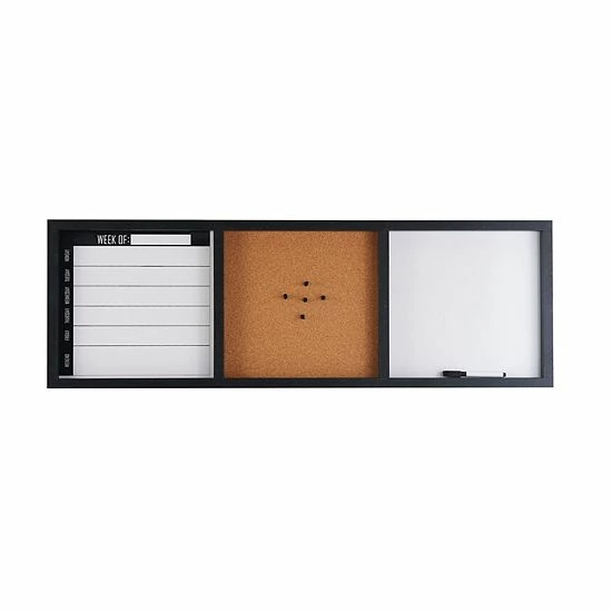 Mikasa Black Tri Board With Pen & Tacks 3 Mikasa Black Tri Board With Pen & Tacks