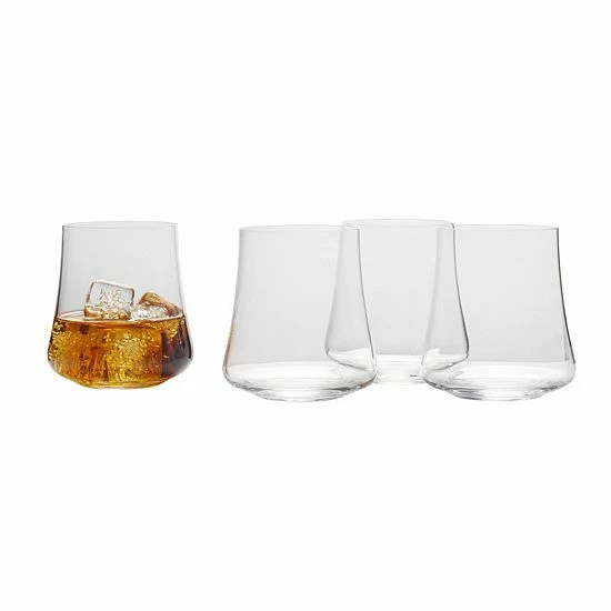 Mikasa 4-pc. Aline Stemless Wine Glass Set 4 Mikasa 4-pc. Aline Stemless Wine Glass Set - Image 2