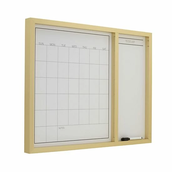 Mikasa Metallic Gold Border White Board Calendar 5 Mikasa Metallic Gold Border White Board Calendar - Image 3