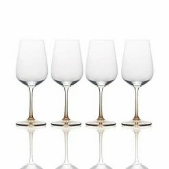 Mikasa Gianna 4-pc. Ombre Amber White Wine Glass Set