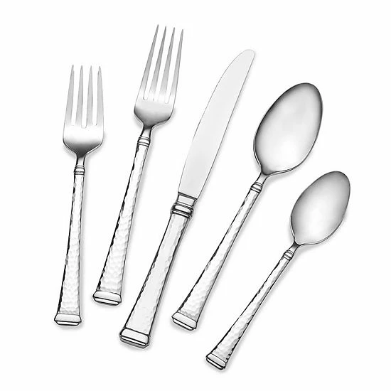 Mikasa Hammered Harmony 20-pc. Flatware Set 3 Mikasa Hammered Harmony 20-pc. Flatware Set