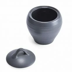 Mikasa Swirl Graphite Sugar Bowl
