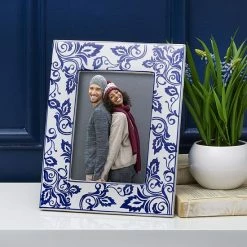 Mikasa Paisley Ceramic 5" X 7" Frame -Mikasa Sales Store unnamed file 733