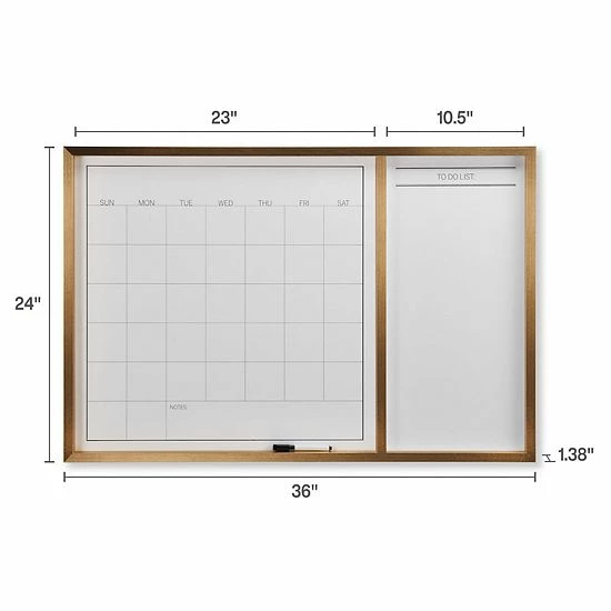 Mikasa Metallic Border Calendar White Board Silver 6 Mikasa Metallic Border Calendar White Board Silver - Image 4