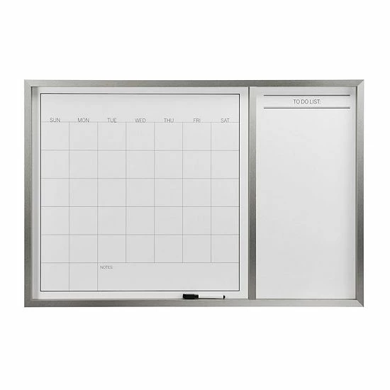 Mikasa Metallic Border Calendar White Board Silver 7 Mikasa Metallic Border Calendar White Board Silver - Image 5